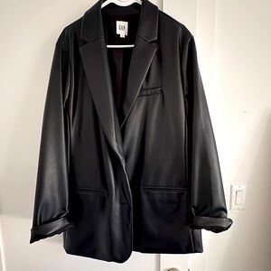 GAP Vegan Leather Blazer